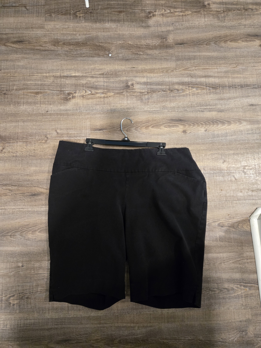 Womens Lemon Way Black Bermuda Shorts Shorts